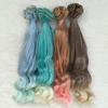 Smooth Natural Color Extension Long Curly Hair BJD SD Wigs Doll Accessories