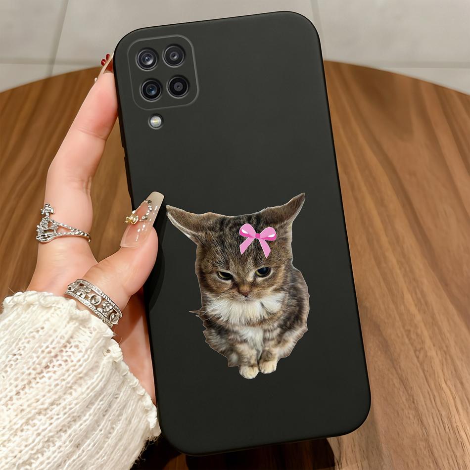 For Samsung Galaxy A12 M12 F12 Case Creative Design Shockproof Soft Matte Phone Cover For Samsung A 12 4G 5G Durable Bumper