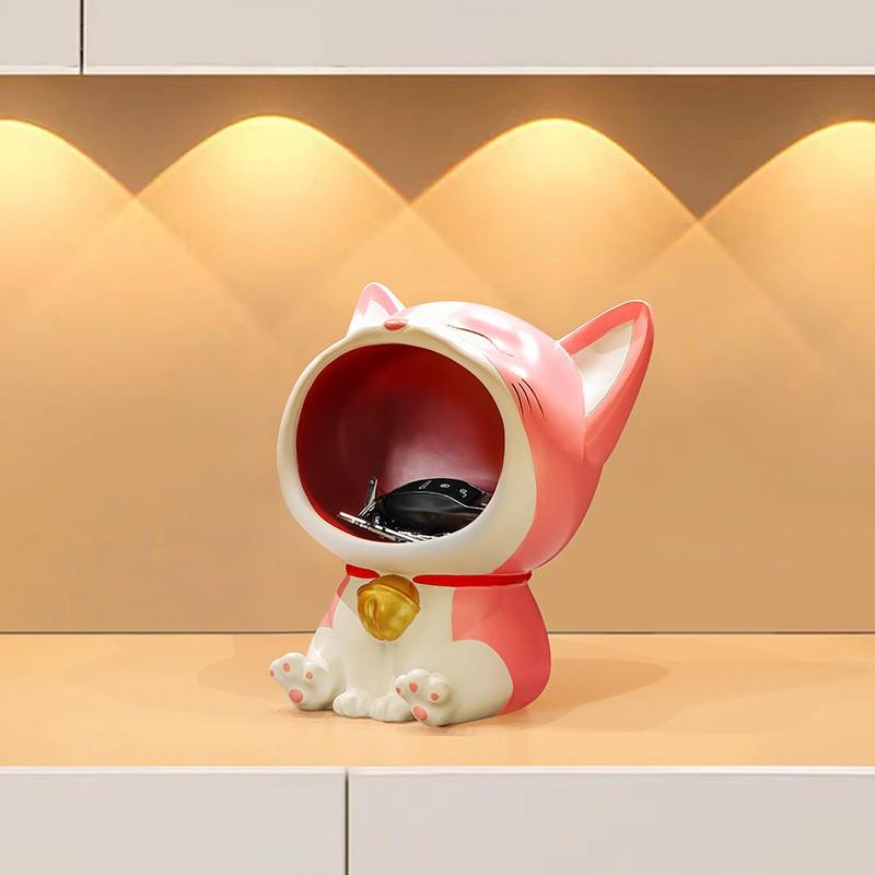 Украшение для рабочего стола «Мультяшный большой рот» — хранилище ключей и домашний декор, подарок на новоселье