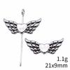 Бусины для изготовления ювелирных аксессуаров Ювелирные изделия Любовь Крыло Бусины с маленьким отверстием Разделительные аксессуары Детали Бусины для браслетов Аксессуары