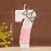 Digital Birthday Candles Pink Crown Princess Cake Candle Birthday Wedding Anniversary Handmade Candle Bougie Anniversaire