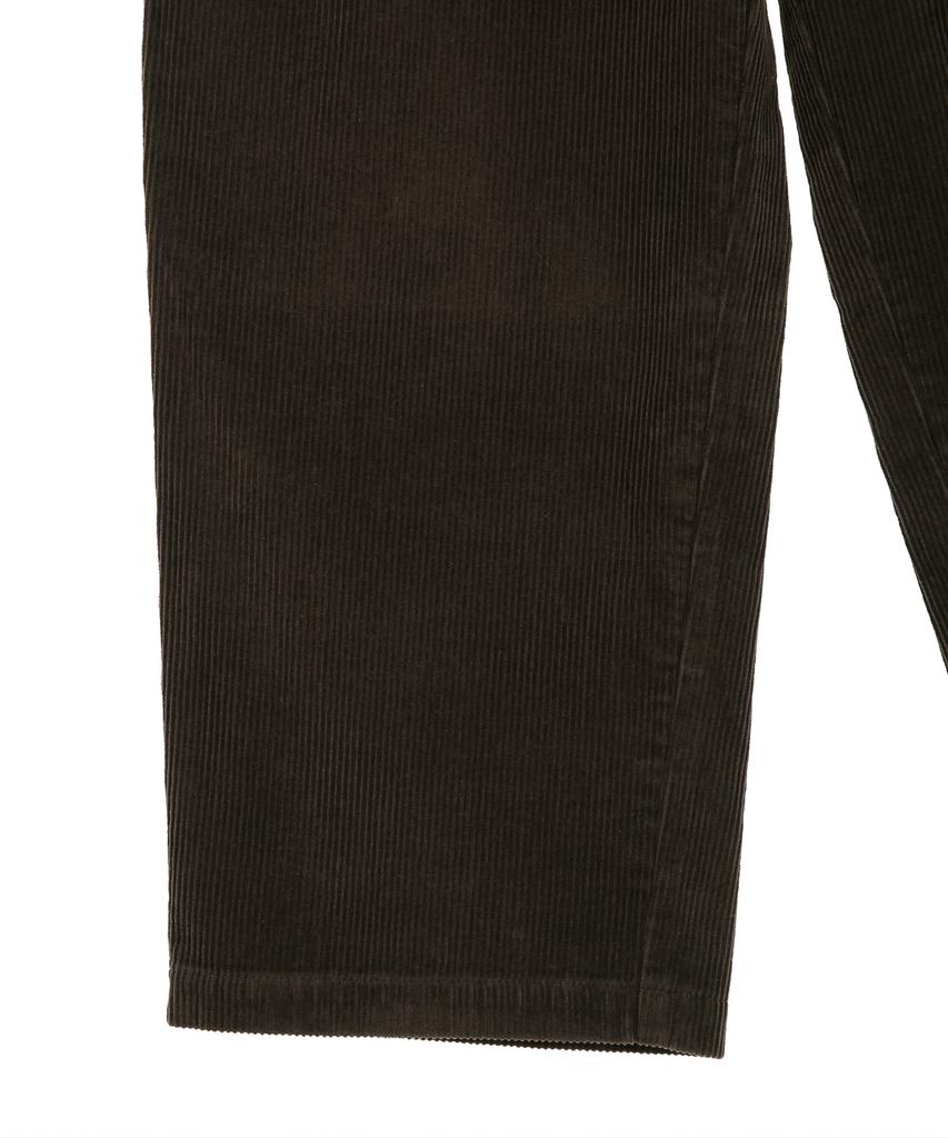 IL CORSO Jordi Standard Corduroy Wide Pants Brown Iepa5F001W2