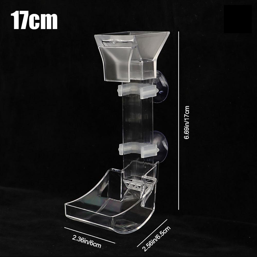 1 шт. Трубка для кормления рыб и креветок в аквариуме, прозрачная кормушка для рыб и креветок, прочная кормушка для аквариума