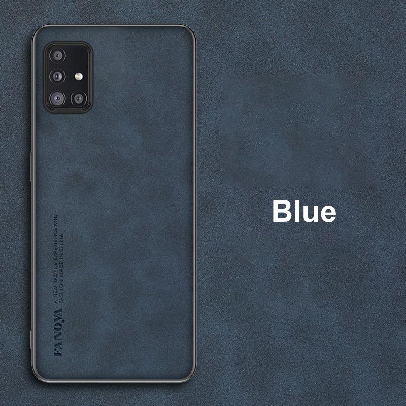 Роскошный чехол из искусственной ПУ кожи для Samsung Galaxy M51 A31 A51 A71 4G Чехол Матовая силиконовая защита Чехол для телефона для Samsung A51 A71 5G