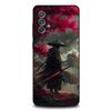 Японский Бусидо Самурай Чехол для Телефона Для Samsung S 25,24,23,22,30,21,10,9,Ultra,Plus,Lite,FE,4,5G Черный Мягкий Чехол