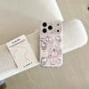 Ретро Чехол-цепочка для iPhone с ангелом, кошкой и кроликом для 17 Pro Max/16 Pro Max/15 Pro - Девочковый дизайн