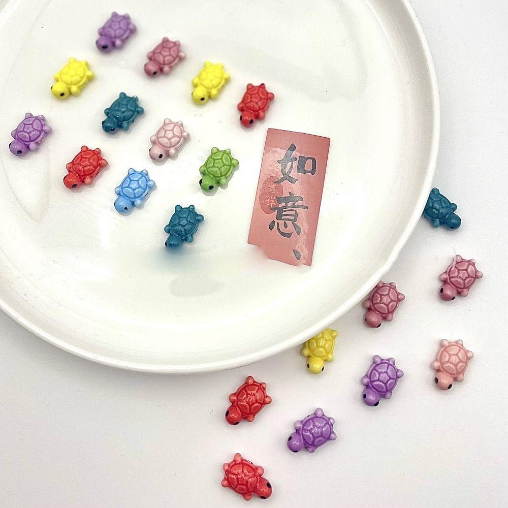 10 шт. ручная работа ремесло керамические разделительные бусины россыпью свежий цвет ювелирные изделия материал студент