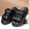 Fashion Leisure Walk Mens Beach Sandals Lightweight Half Drag Comfortable Man Slides Soft Breathable Summer Slippers Wading Aqua Shoes