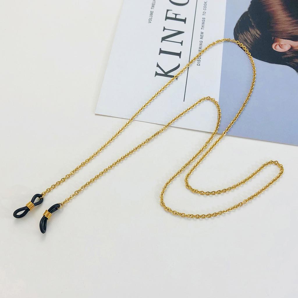 Цепочка для очков, ожерелье с цепочками для очков, держатель для звеньев солнцезащитных очков из нержавеющей стали, бабушкиные цепочки, мужские и женские очки