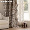 1 шт. NAPEARL Американский средневековый стиль Блэкаут Шторы с высокой плотностью Печатные шторы для Спальни Гостиной Окна для Домашнего Декора