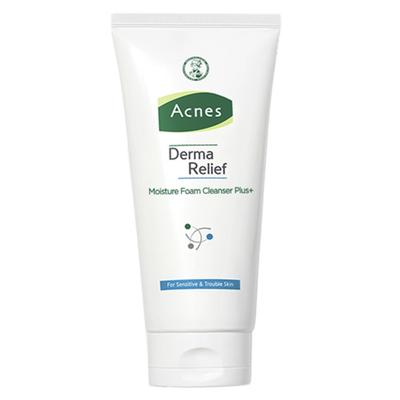 Увлажняющая пенка для умывания Acnes DermaRelief Moisture Foam Cleanser Plus, 1 шт., 300 мл