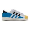 (PS) adidas Superstar x LEGO Shoes 'White Bright Blue' Kids' IF2911