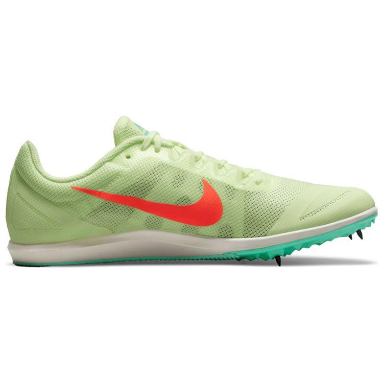 Nike Zoom Rival D 10 Barely Volt Hyper Orange Кроссовки унисекс Зеленые Dynamic-Бирюзовые Photon-Dust 907566-700