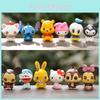 Милые ПВХ Мультяшные Животные Куклы Миниатюрные Коллекционные Фигурки Веселая Слепая Коробка Для Всех Возрастов