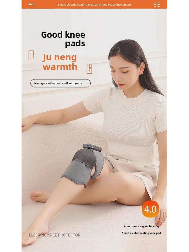Электрические нагревательные наколенники - Самонагревающееся прижигание при болях в суставах и холодных ногах - Унисекс согревающая терапия