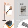 JEHONN Bath Cleaning Brush, Adjustable Length 117cm-138cm, 2-in-1 Rubber Pum Bath Brush for Cleaning Bathrooms, Bathtubs, Walls, Floors, Aquariums, Gl