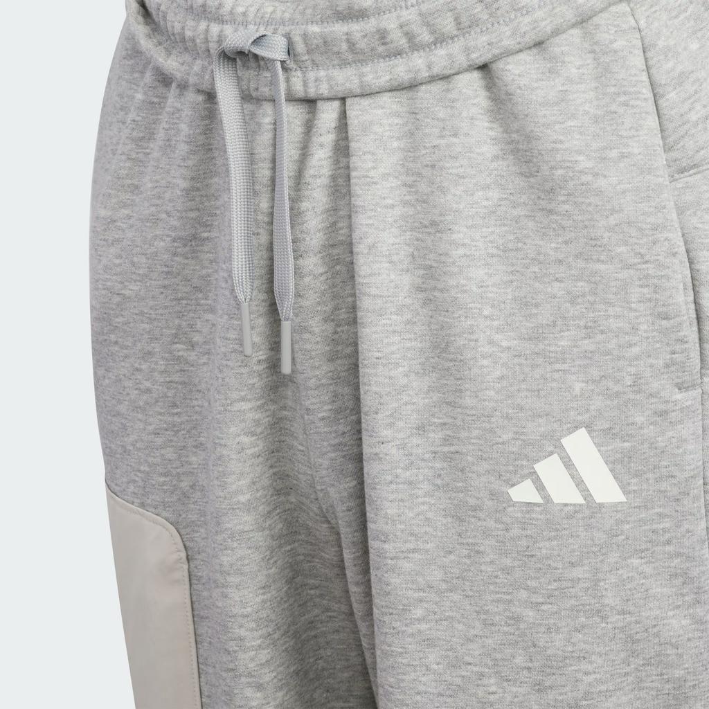 adidas Спортивные брюки из трикотажа Спортивная одежда Легкие Удобные Длинные брюки с манжетами Детские штаны KC0223