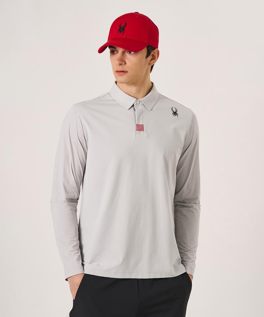 SPYDER Men'S Hyper Cooling Collared T-Shirt Splpcntl202Mlgr