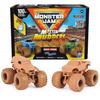 Monster Jam, Mystery Mudders Monster Truck 2-Pack, Official 1:64 Die-Cast Vehicles, Wash To Reveal (Styles Vary), Kids Toys for Boys Ages 3+