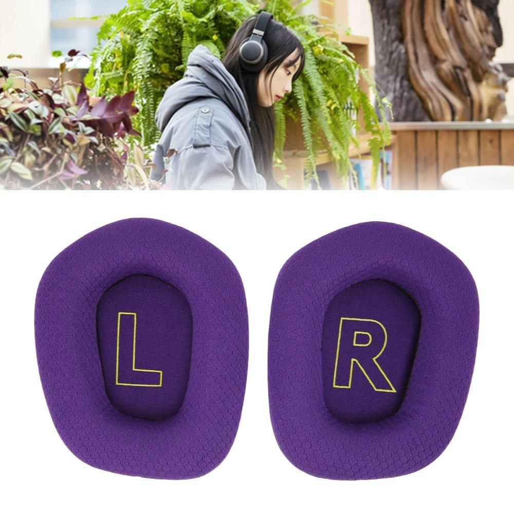 2PCS Elastic Earpads Cushions Replacement Ear Pads for Logitech G733 Headphones Gaming Headset