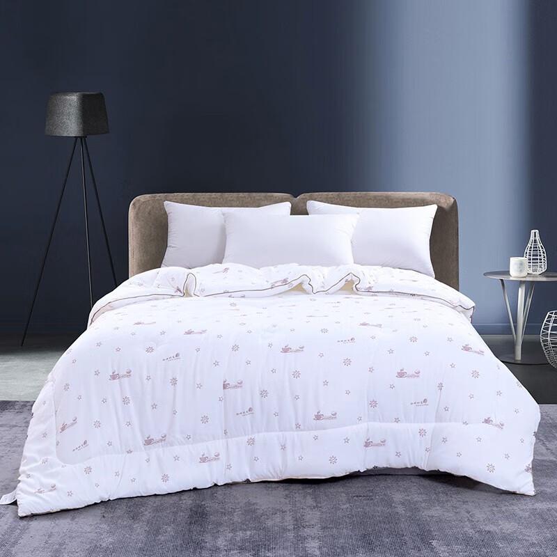 Coconut Latte Jacquard Spring/Autumn Fiber Quilt