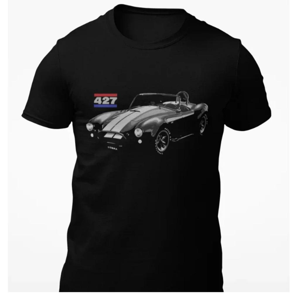 Cobra 427 Muscle Car T-Shirt Short Sleeve Casual 100% Cotton O-Neck Summer Mens T-shirt Size S-3XL