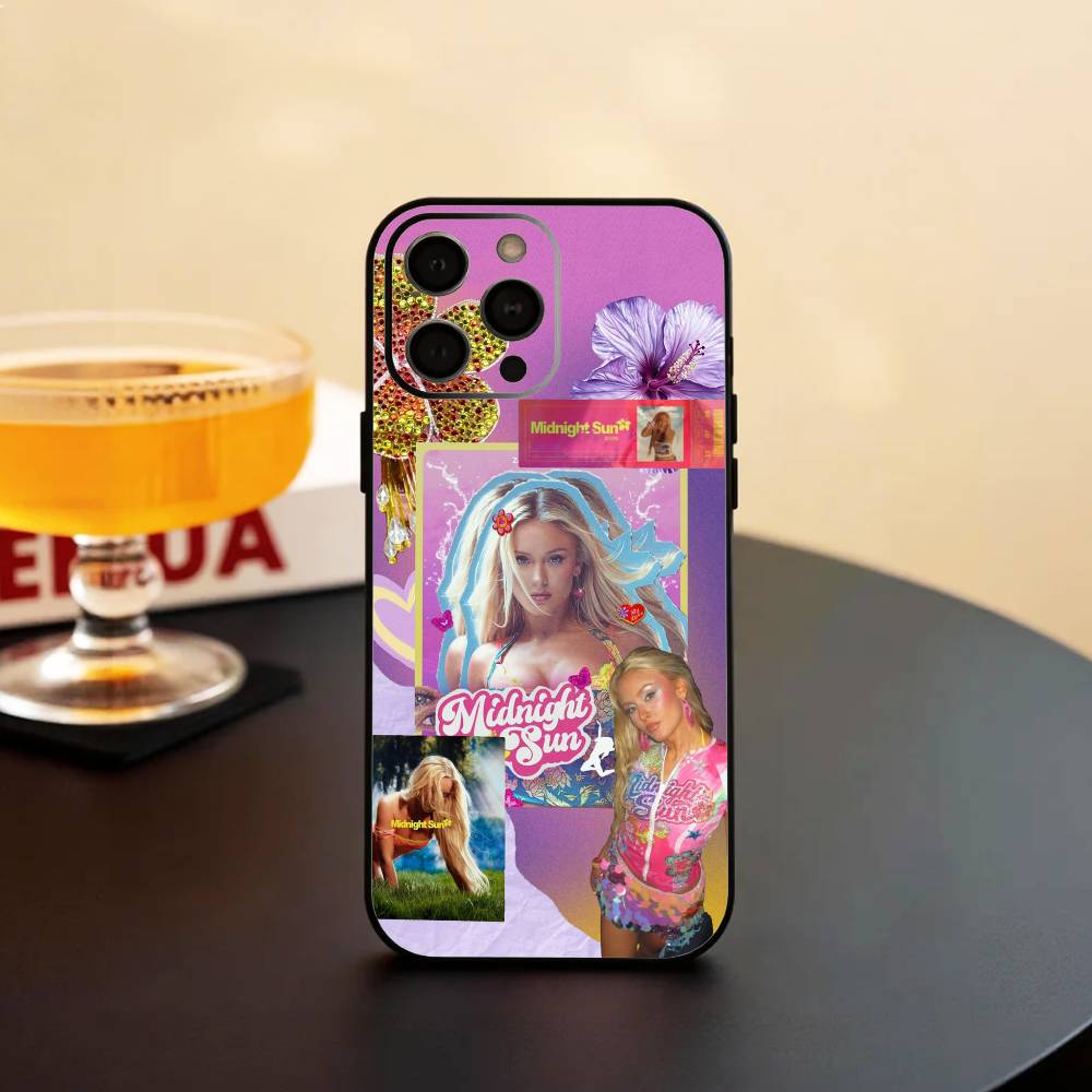 M-Midnight Sun Z-Zara L-Larsson Phone Case Silicone Soft For IPhone 17 16 15 14 13 12 11 X XR Plus Pro Max Plus