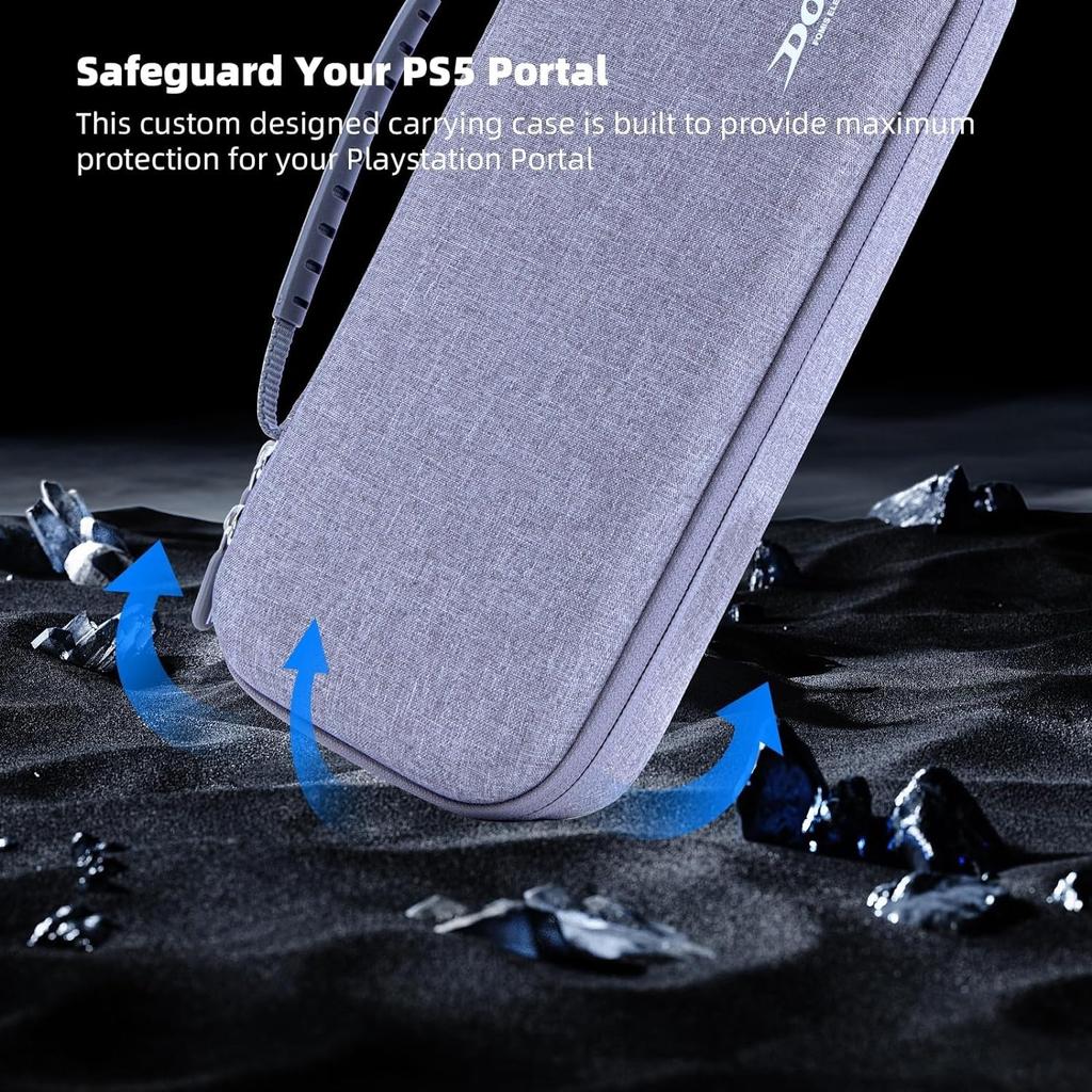 Protective Storage Case for PS5 Portal for PlayStation 5 Portal Remote Player Carry Bag Design Shockproof