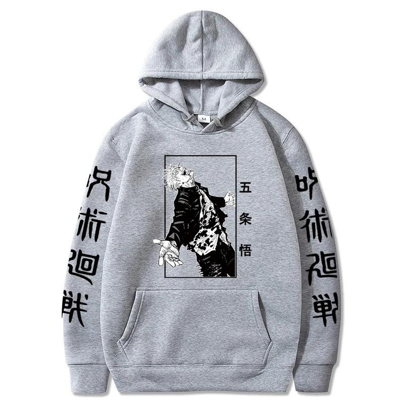 Furious Satoru Gojo Men's Hoodie Autumn Winter Casual Sweatshirt Men Womnen Fashion Brand Design Pullover Men's Hoodies
