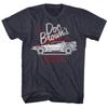 Back To the Future Doc Brown's Blue Adult T-Shirt