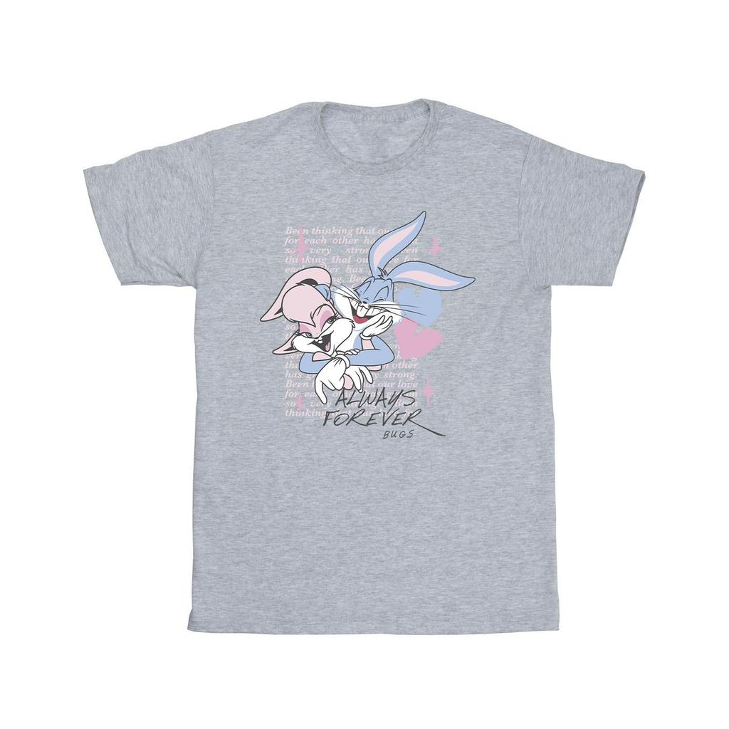Looney Tunes Boys Always Forever Bugs Bunny & Lola Bunny T-Shirt
