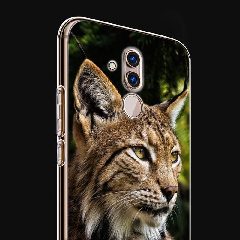 Милый чехол для телефона с милой канадской рысью для Huawei Mate 40 30 20 20X 10 RS P Smart 2021 2020 ZS Pro Plus Lite 2019