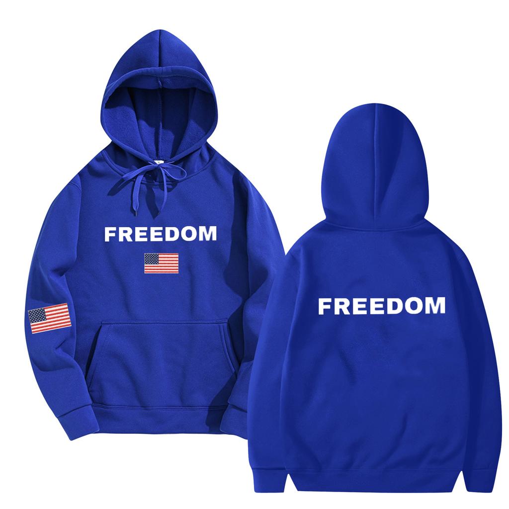 Women's And Men's Fashionable Hooded Long Sleeved Printed Casual Pullover Unisex Sweatshirt Top