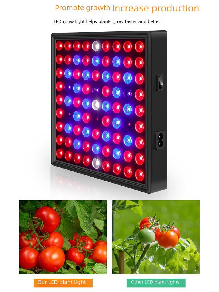 Водонепроницаемый светодиодный светильник полного спектра для теплиц и горшечных растений