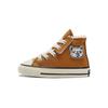 Кеды Chuck Taylor All Star 1970-х годов с высоким верхом из парусины, детские кеды, коричневые, белые, 772509C