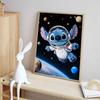 Disney Diamond Painting Kit DIY Round Home Wall Decor Astronaut Stitch Adult Handmade Gift