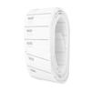 200pcs Iron On Woven Name Labels White Sew on Name Tags Iron On Clothing Labels  For School Uniforms