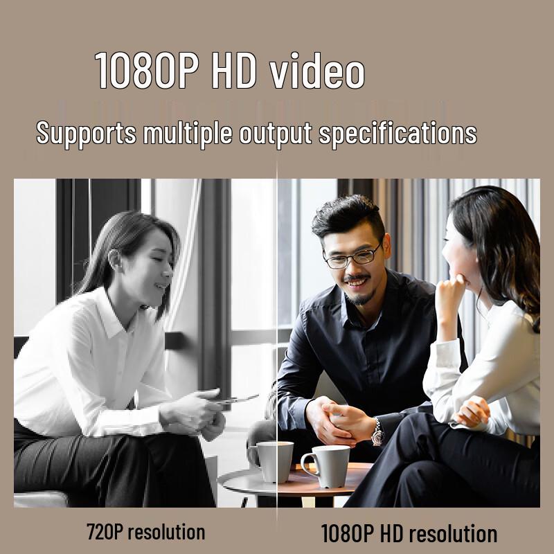 Deli MM101 1080P HD USB Webcam with Microphone (CN version)