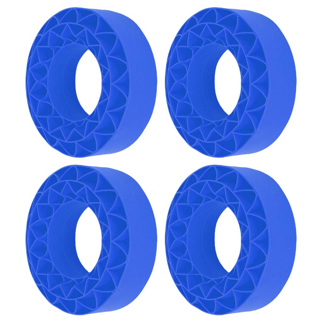 4Pcs Silicone Tire Insert Fit for SCX10 III 106x42mm Vibrant Color 1.9in Tire Foam Set Red