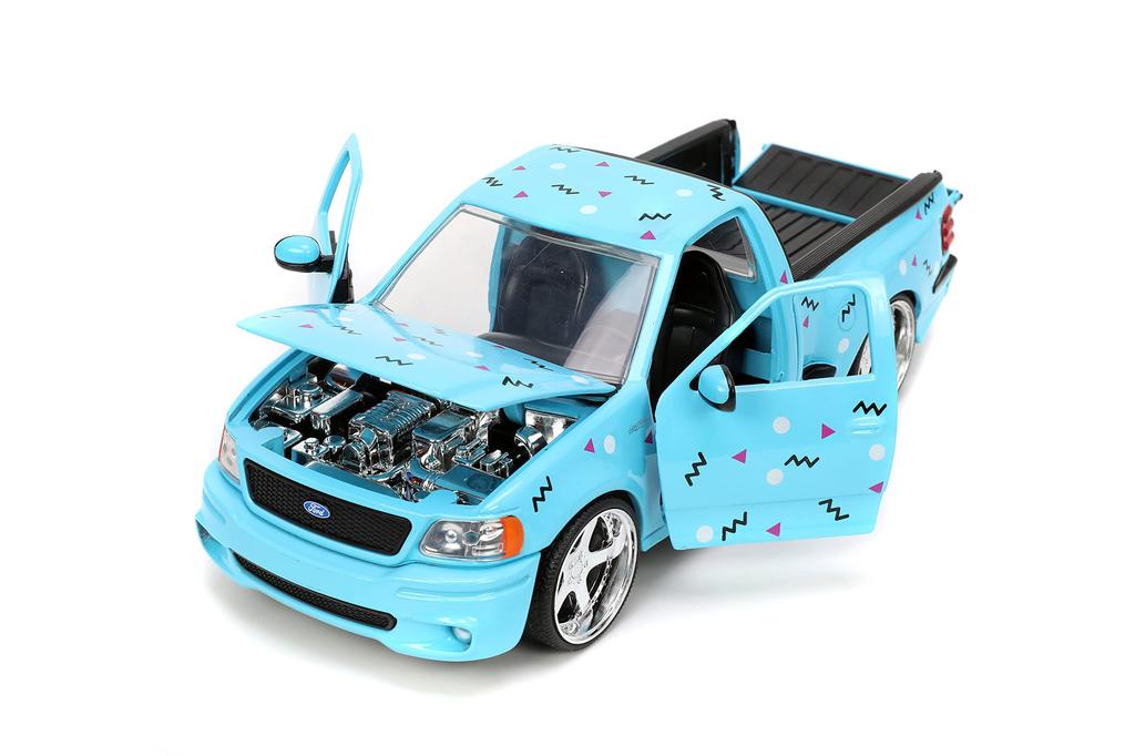 JADA TOYS Я ЛЮБЛЮ 1990-е 1999 FORD SVT LIGHTNING Литая модель автомобиля 124 F-150