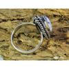 Natural Dendrite Opal Gemstone 925 Solid Sterling Silver Ring Size US-7 PG-141