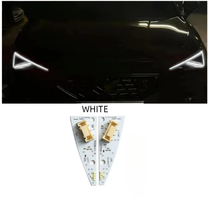 2 шт. Красные Белые Желтые Синие Светодиодные Платы Дневного Света Для SEAT Leon MK4 -2024 Ремонт Модуля Фары Дневного Света