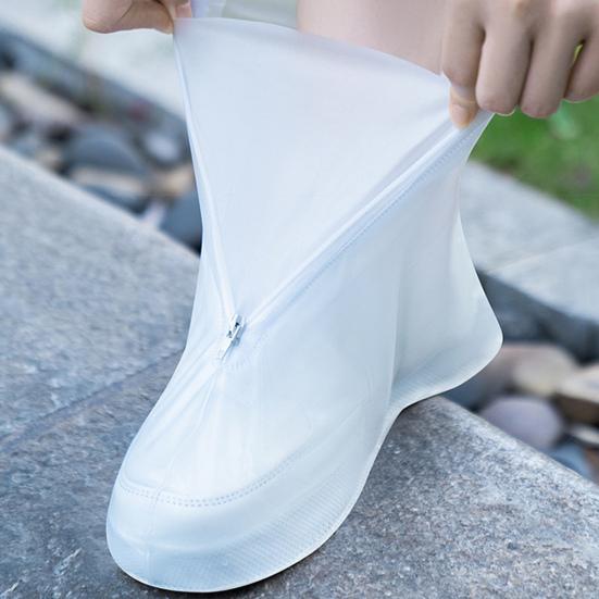 Водонепроницаемые бахилы Многоразовые складные бахилы с молнией во всю длину Нескользящие галоши для мужчин и женщин Активный отдых на свежем воздухе Велоспорт Катание на лыжах