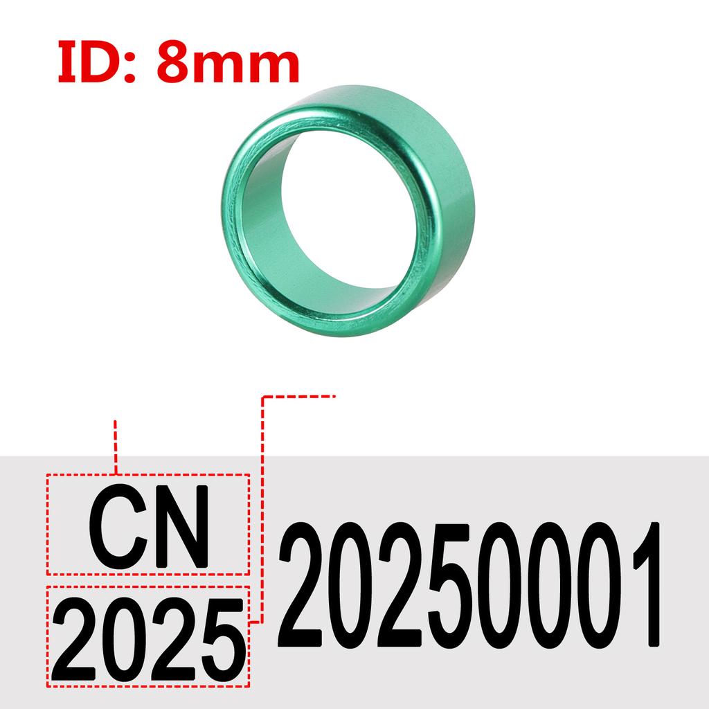 Алюминиевое кольцо для голубиной лапки с настраиваемым внутренним диаметром 8 мм/10 мм. Печать «Код страны + Год + Серийный номер». Кольцо для лапки птицы 30 шт.