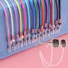 1PC Fashion Glasses Strap Hanging Rope Lanyard Holder Wax Line Mask Chain Eyewear Accessory