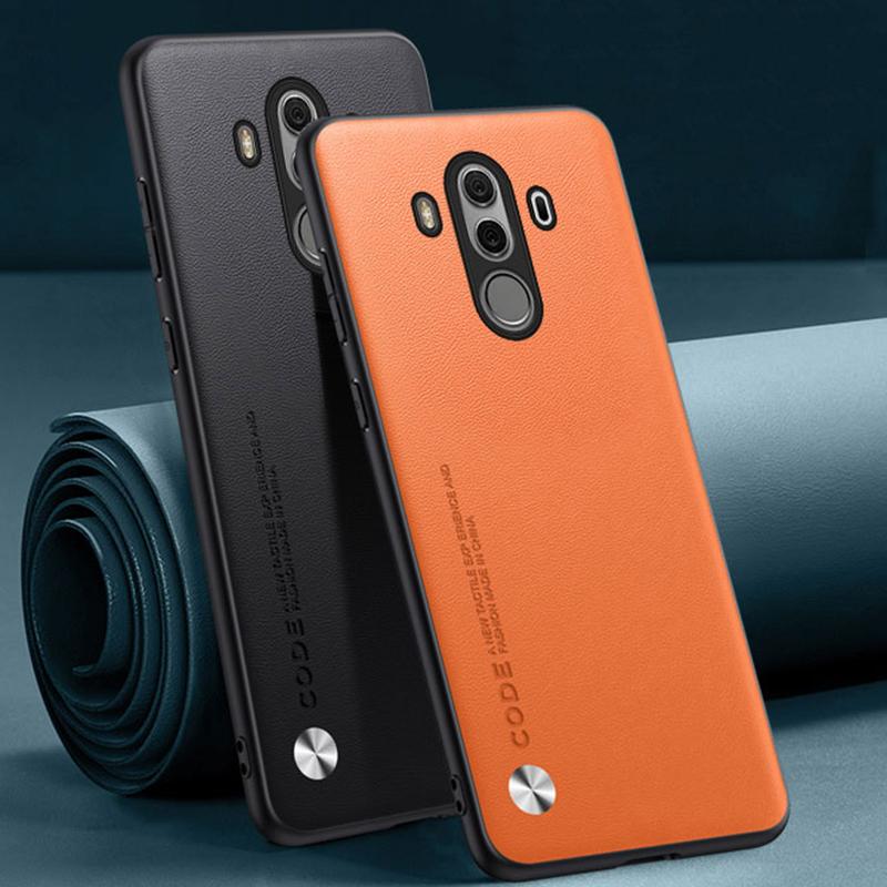 For Huawei Mate 10 Pro 10Pro Case Luxury PU Leather Phone Case For Huawei Mate10 Pro Back Cover Silicone Shockproof Protection