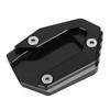 Parking Kickstand Extension Pad AntiSlip Side Stand Support Fit for Yamaha MT 09 FZ 09 FJ 09(Black )