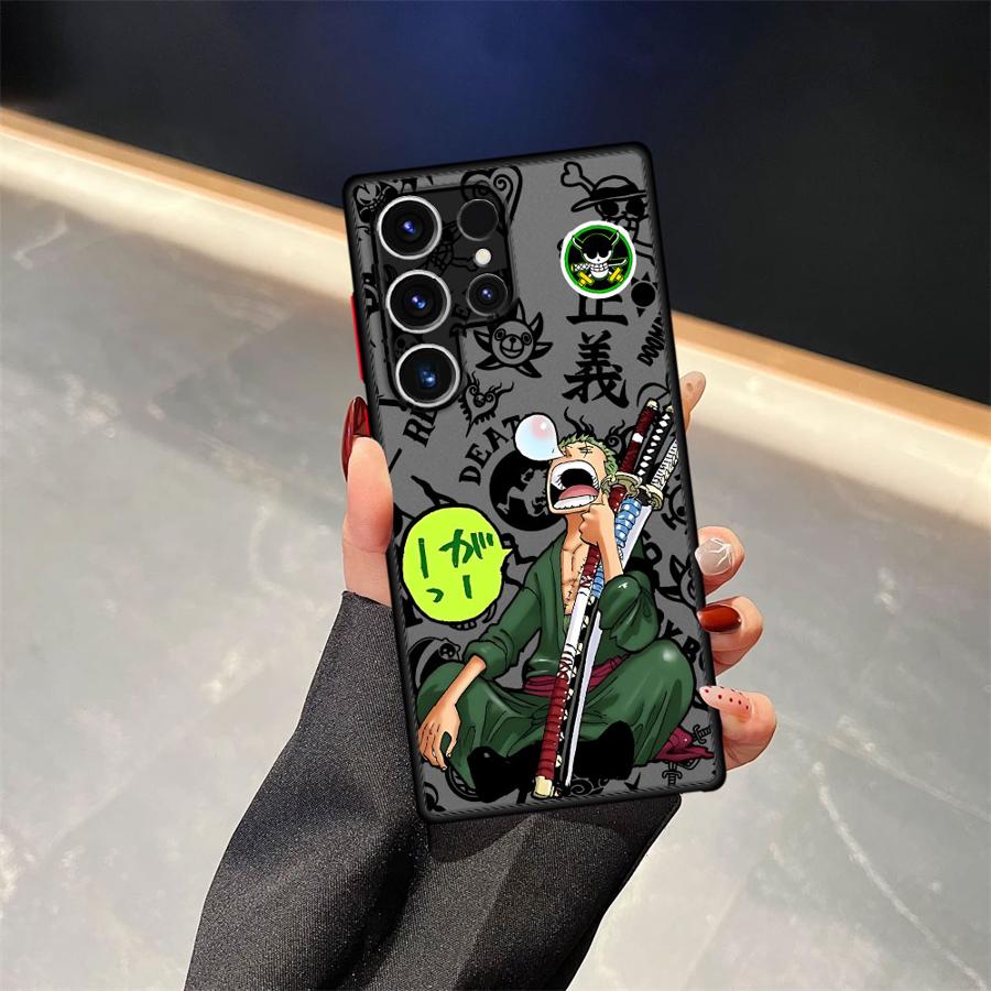 Чехол для телефона Samsung Galaxy с персонажами Аниме One Piece S25 Ultra S22 S24 Plus S21 S20 FE S23 FE S26 Note 20 Ultra 10+ Funda Задняя крышка