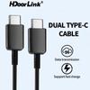 HdoorLink Кабель Samsung типа C, кабель типа C-C, кабель быстрой зарядки для Samsung Galaxy 3A, зарядный кабель
