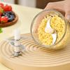 Набор для измельчения чеснока Garlic Punch Пресс для чеснока Устойчивый к ржавчине Многоцелевой измельчитель чеснока для мяса, орехов, овощей и специй Легко чистить Экономия времени Кухонный инструмент